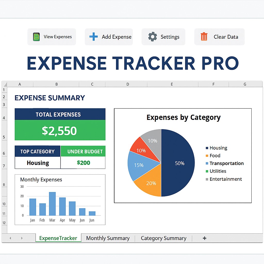 Expense Tracker Pro Preview